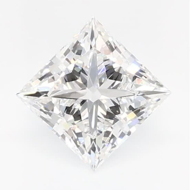 0.55 ct Lab-Grown Diamond – D VVS2 – Square Cut – GCAL Certified — Sapphire Row · cut7