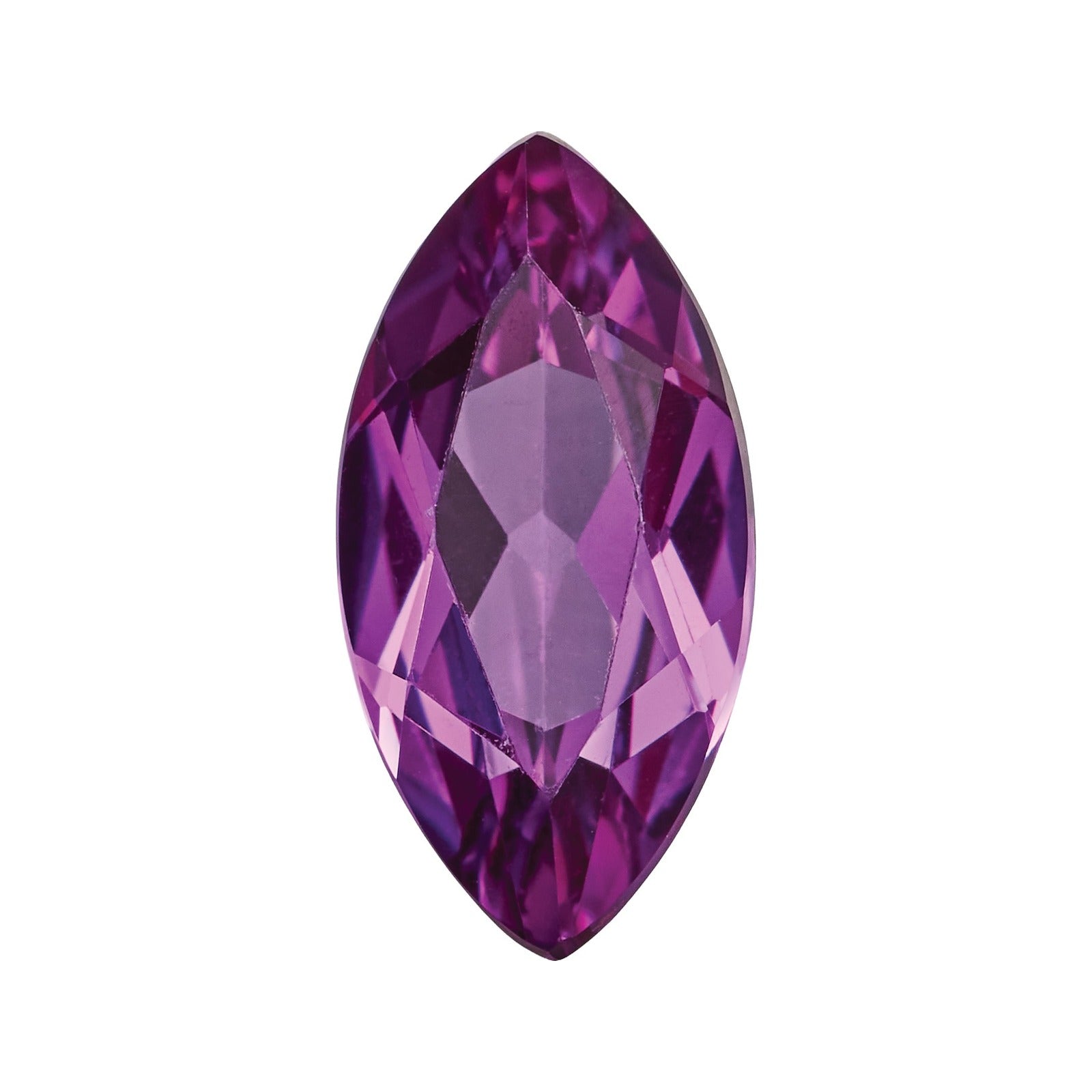 9x4.5 mm Lab-Grown Magenta Sapphire – Marquise Cut – Eye-Clean Quality — Sapphire Row · cut7