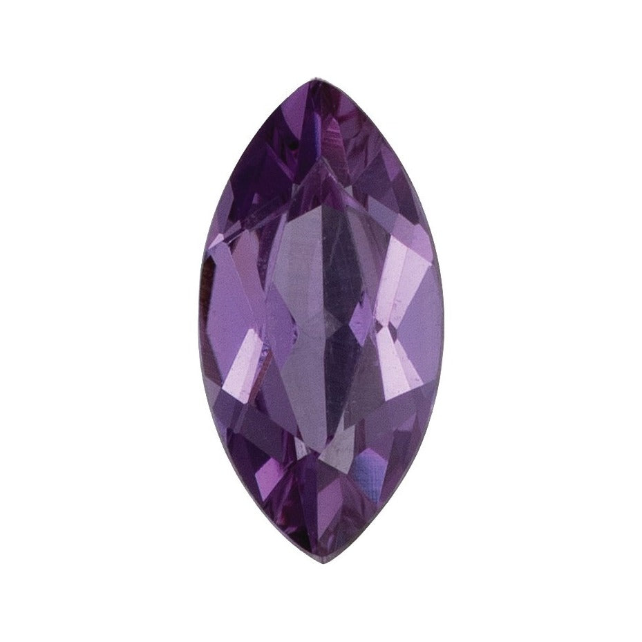 9x4.5 mm Lab-Grown Lilac Purple Sapphire – Marquise Cut – Eye-Clean Quality — Sapphire Row · cut7