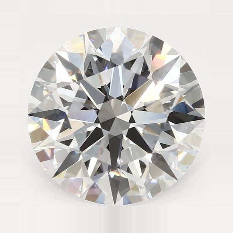 5.10 ct Lab-Grown Diamond – F VS2 – Round Cut – GCAL Certified — Sapphire Row · cut7
