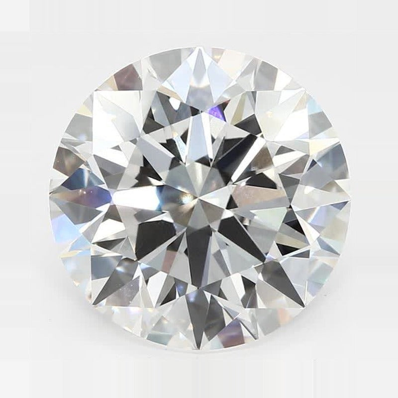 5.51 ct Lab-Grown Diamond – F VVS2 – Round Cut – GCAL Certified — Sapphire Row · cut7