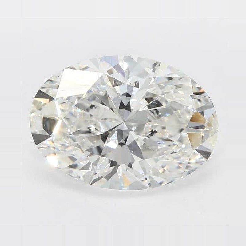 5.09 ct Lab-Grown Diamond – G VVS2 – Oval Cut – GCAL Certified — Sapphire Row · cut7