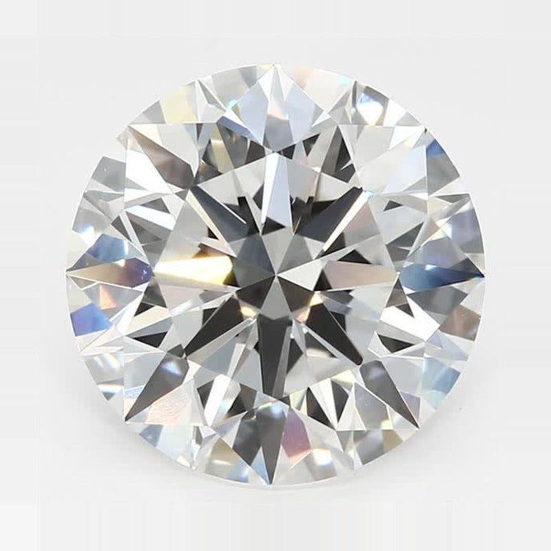 5.09 ct Lab-Grown Diamond – G VVS2 – Round Cut – GCAL Certified — Sapphire Row · cut7