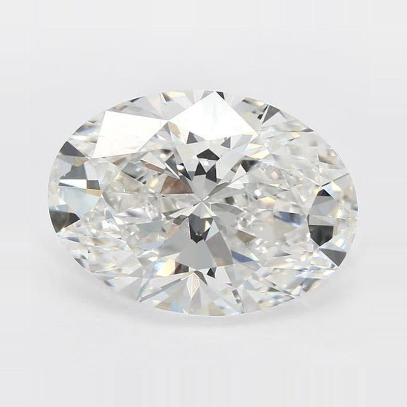 5.08 ct Lab-Grown Diamond – F VVS2 – Oval Cut – GCAL Certified — Sapphire Row · cut7