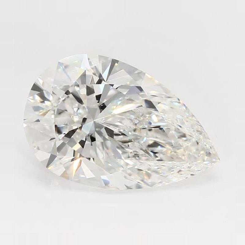 5.05 ct Lab-Grown Diamond – F VS1 – Pear Cut – GCAL Certified — Sapphire Row · cut7