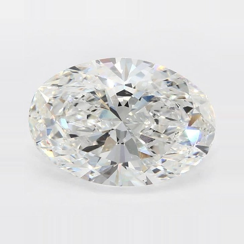 5.03 ct Lab-Grown Diamond – F VVS2 – Oval Cut – GCAL Certified — Sapphire Row · cut7