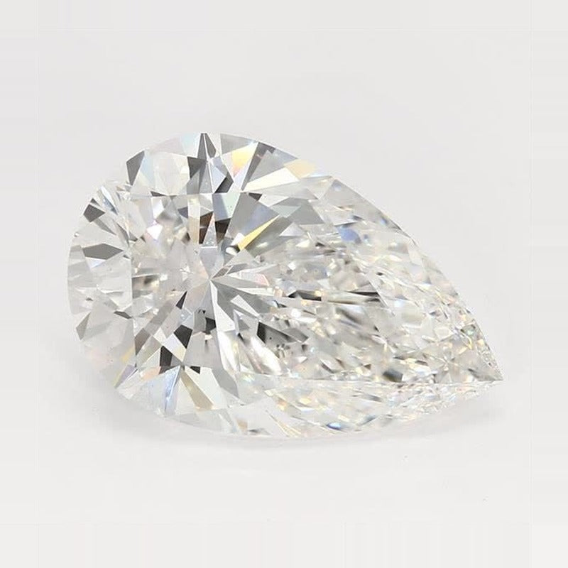 4.88 ct Lab-Grown Diamond – F VS2 – Pear Cut – GCAL Certified — Sapphire Row · cut7