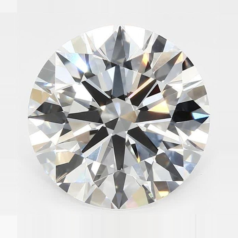 4.83 ct Lab-Grown Diamond – F VVS2 – Round Cut – GCAL Certified — Sapphire Row · cut7