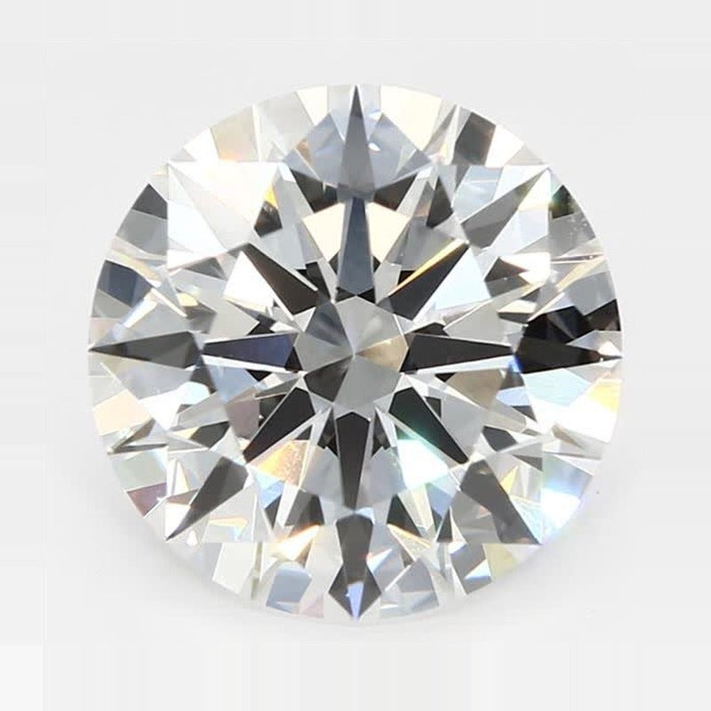 4.60 ct Lab-Grown Diamond – F VVS2 – Round Cut – GCAL Certified — Sapphire Row · cut7