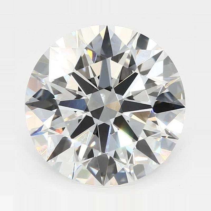 4.58 ct Lab-Grown Diamond – F VVS2 – Round Cut – GCAL Certified — Sapphire Row · cut7