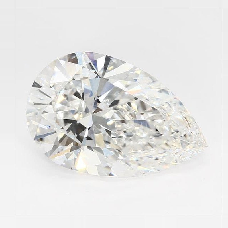 4.51 ct Lab-Grown Diamond – F VS1 – Pear Cut – GCAL Certified — Sapphire Row · cut7