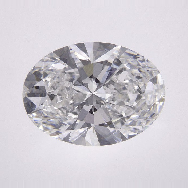 4.50 ct Lab-Grown Diamond – D VVS2 – Oval Cut – IGI Certified — Sapphire Row · cut7