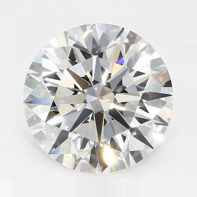4.34 ct Lab-Grown Diamond – F VS1 – Round Cut – GCAL Certified — Sapphire Row · cut7