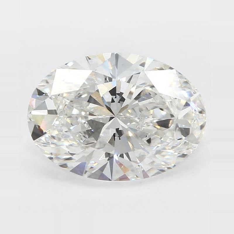 4.13 ct Lab-Grown Diamond – G VS2 – Oval Cut – GCAL Certified — Sapphire Row · cut7