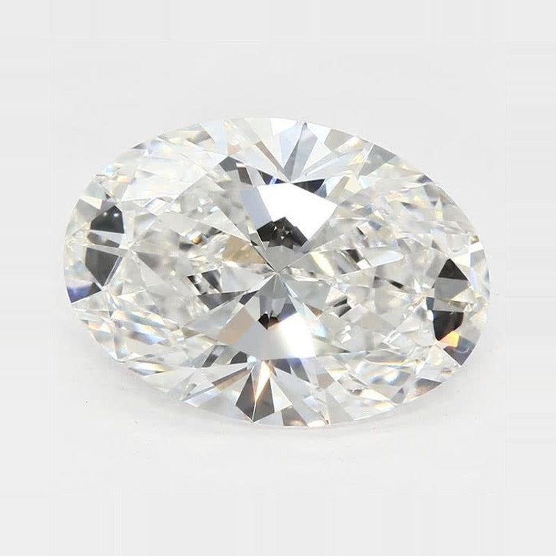 4.11 ct Lab-Grown Diamond – G VVS2 – Oval Cut – GCAL Certified — Sapphire Row · cut7