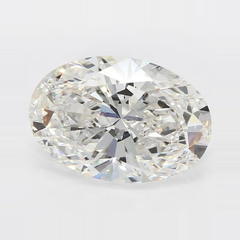 4.10 ct Lab-Grown Diamond – H VVS2 – Oval Cut – GCAL Certified — Sapphire Row · cut7