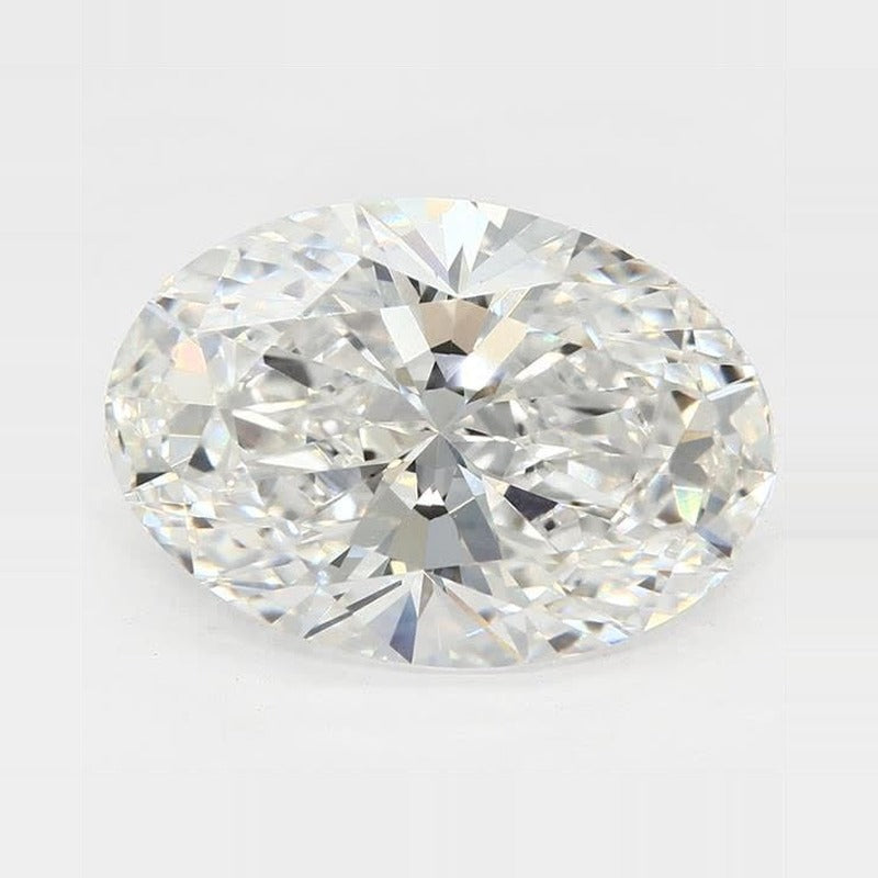 4.10 ct Lab-Grown Diamond – G VVS2 – Oval Cut – GCAL Certified — Sapphire Row · cut7