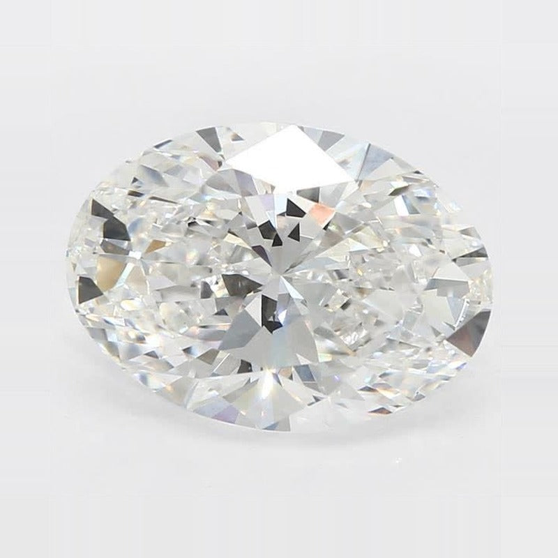 4.04 ct Lab-Grown Diamond – G VVS2 – Oval Cut – GCAL Certified — Sapphire Row · cut7