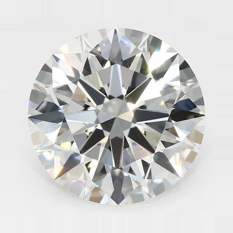 3.55 ct Lab-Grown Diamond – F VVS2 – Round Cut – GCAL Certified — Sapphire Row · cut7