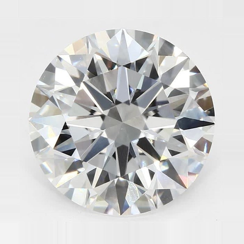 3.52 ct Lab-Grown Diamond – F VVS2 – Round Cut – GCAL Certified — Sapphire Row · cut7