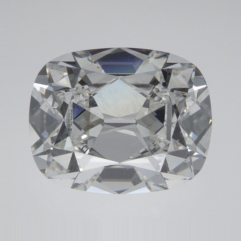 3.16 ct Lab-Grown Diamond – E VS1 – Elongated Cushion Old Mine Cut – IGI Certified — Sapphire Row · cut7