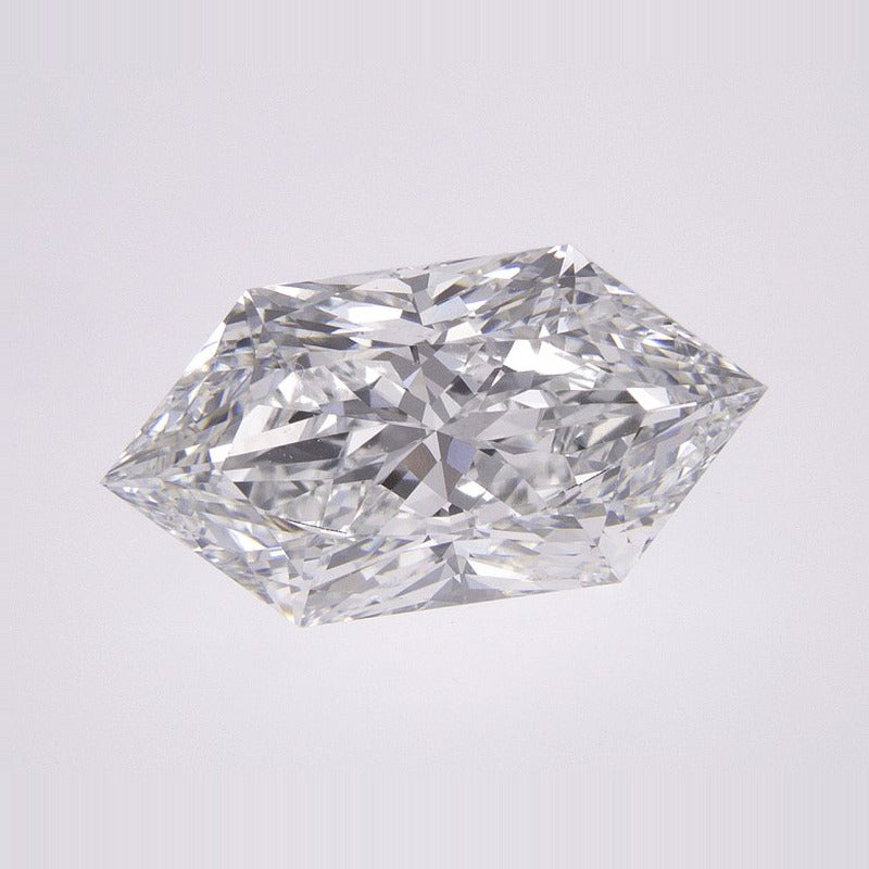 3.09 ct Lab-Grown Diamond – D VVS2 – Elongated Hexagon Duchess Faceted-cut – IGI Certified — Sapphire Row · cut7
