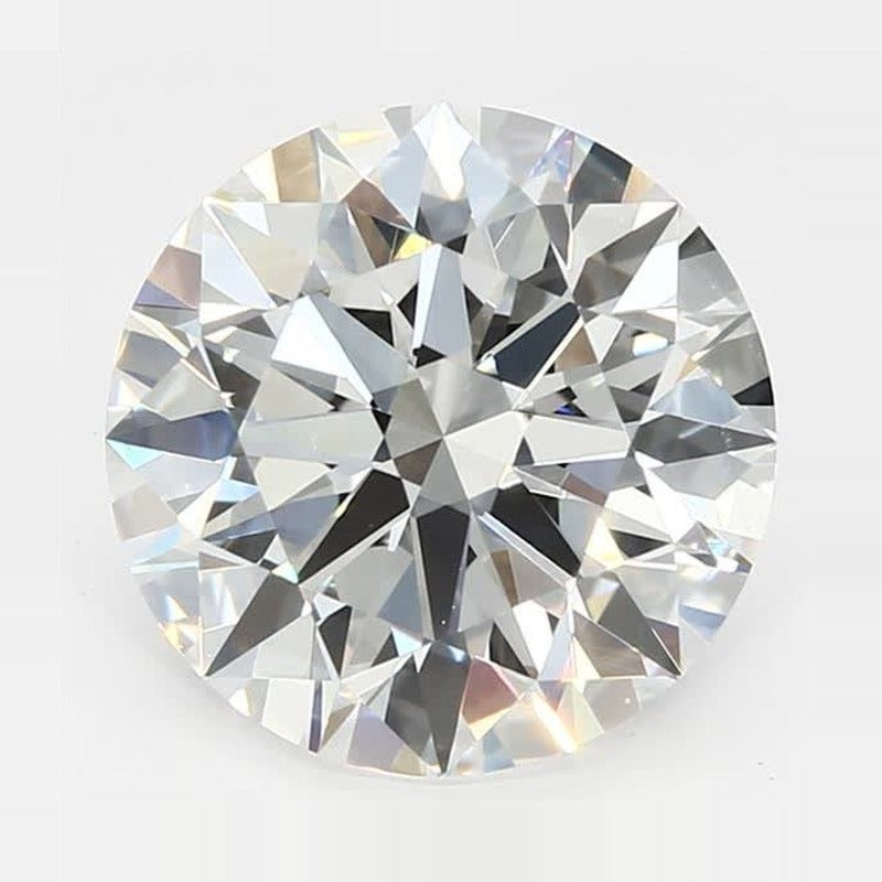 3.08 ct Lab-Grown Diamond – F VVS2 – Round Cut – GCAL Certified — Sapphire Row · cut7