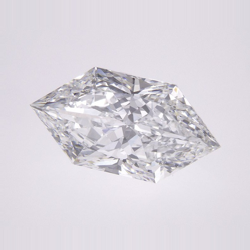 3.06 ct Lab-Grown Diamond – D VVS2 – Elongated Hexagon Duchess Faceted-cut – IGI Certified — Sapphire Row · cut7
