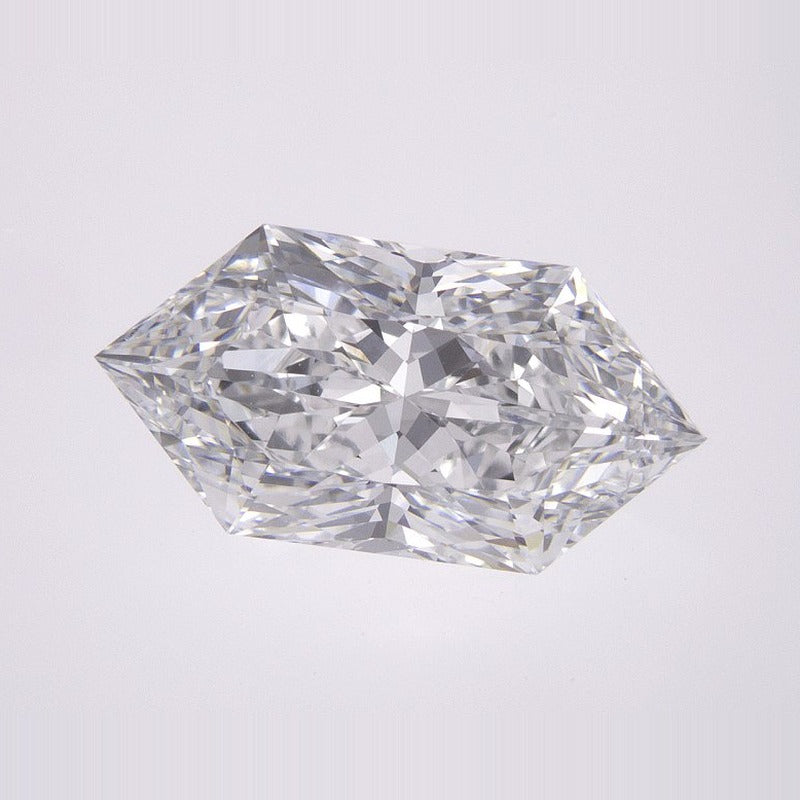 3.05 ct Lab-Grown Diamond – D VVS2 – Elongated Hexagon Duchess Faceted-cut – IGI Certified — Sapphire Row · cut7