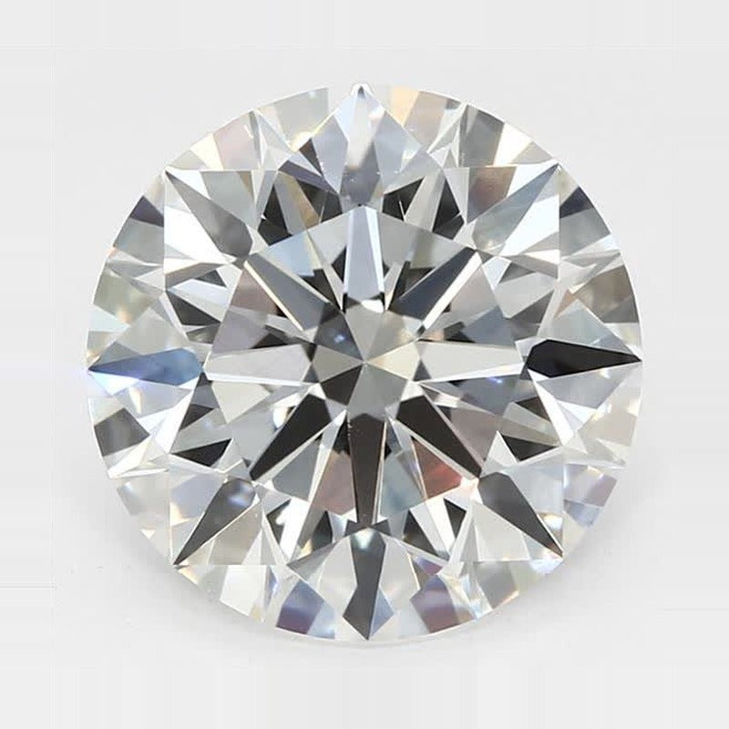 3.05 ct Lab-Grown Diamond – I VVS2 – Round Cut – GCAL Certified — Sapphire Row · cut7