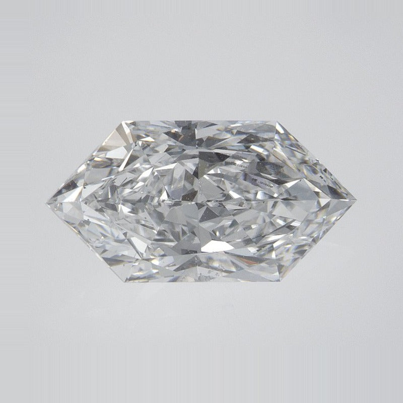 2.10 ct Lab-Grown Diamond – D VS1 – Elongated Hexagon Duchess Faceted-cut – IGI Certified — Sapphire Row · cut7
