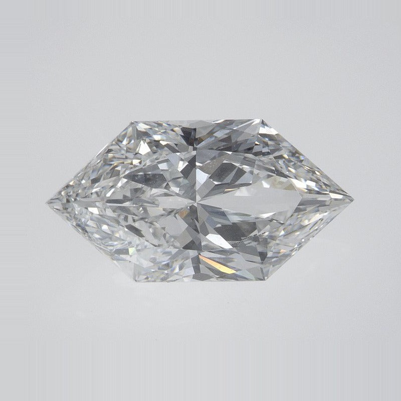 2.04 ct Lab-Grown Diamond – D VVS2 – Elongated Hexagon Duchess Faceted-cut – IGI Certified — Sapphire Row · cut7