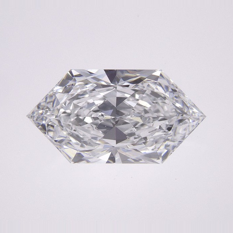 2.03 ct Lab-Grown Diamond – D VS1 – Elongated Hexagon Duchess Faceted-cut – IGI Certified — Sapphire Row · cut7