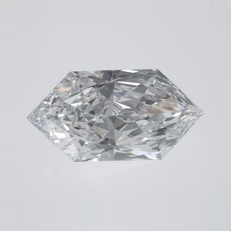 2.02 ct Lab-Grown Diamond – D VVS2 – Elongated Hexagon Duchess Faceted-cut – IGI Certified — Sapphire Row · cut7