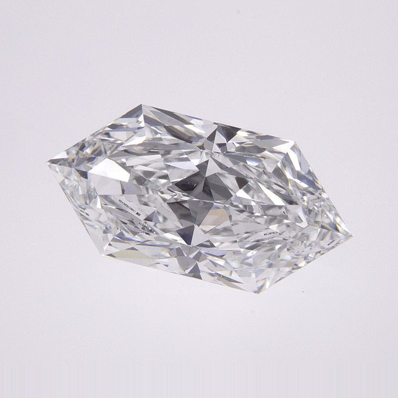 2.02 ct Lab-Grown Diamond – D VS1 – Elongated Hexagon Duchess Faceted-cut – IGI Certified — Sapphire Row · cut7
