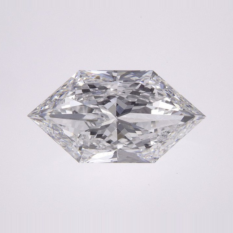 2.01 ct Lab-Grown Diamond – D VS1 – Elongated Hexagon Duchess Faceted-cut – IGI Certified — Sapphire Row · cut7