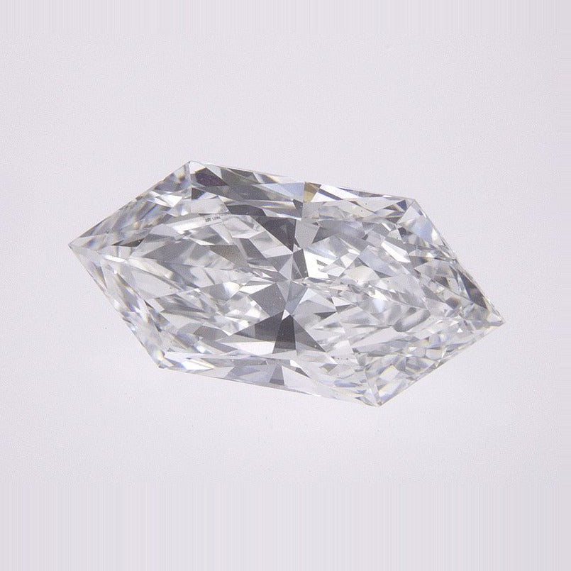 1.88 ct Lab-Grown Diamond – D VS1 – Elongated Hexagon Duchess Faceted-cut – IGI Certified — Sapphire Row · cut7