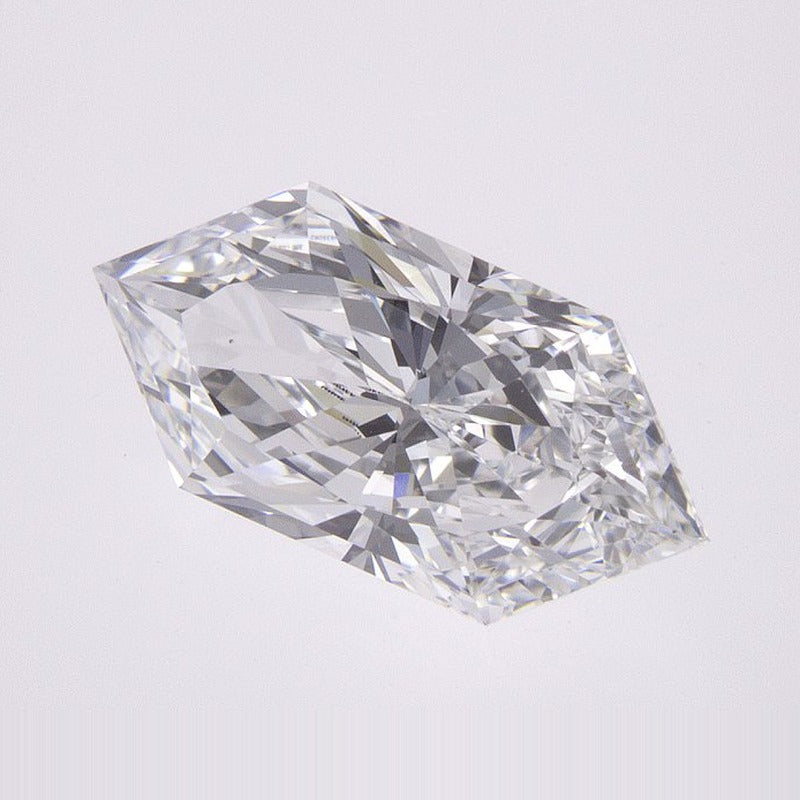 1.71 ct Lab-Grown Diamond – D VS1 – Elongated Hexagon Duchess Faceted-cut – IGI Certified — Sapphire Row · cut7