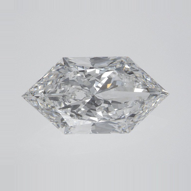 1.55 ct Lab-Grown Diamond – D VVS2 – Elongated Hexagon Duchess Faceted-cut – IGI Certified — Sapphire Row · cut7