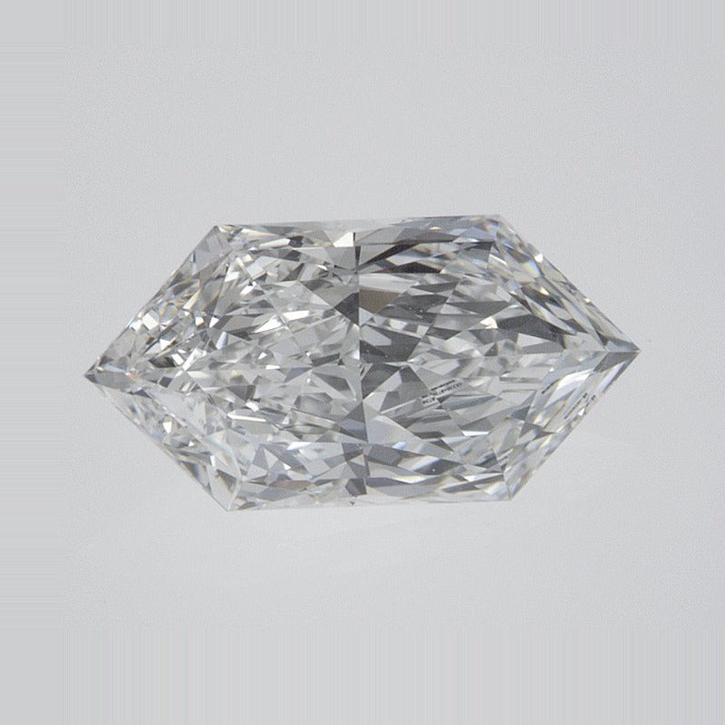 1.08 ct Lab-Grown Diamond – D VVS2 – Elongated Hexagon Duchess Faceted-cut – IGI Certified — Sapphire Row · cut7
