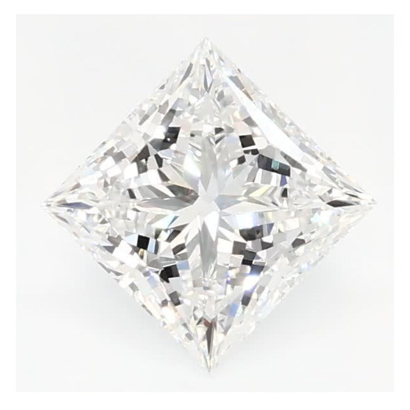 0.83 ct Lab-Grown Diamond – F VVS2 – Square Cut – GCAL Certified — Sapphire Row · cut7