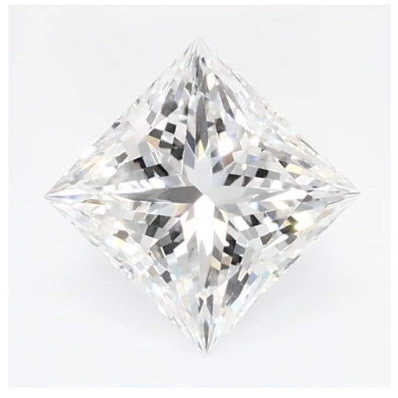 0.82 ct Lab-Grown Diamond – D VS2 – Square Cut – GCAL Certified — Sapphire Row · cut7