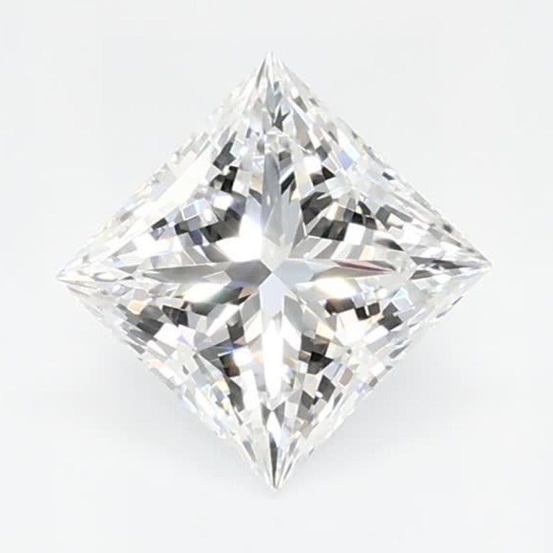0.79 ct Lab-Grown Diamond – E VVS2 – Square Cut – GCAL Certified — Sapphire Row · cut7