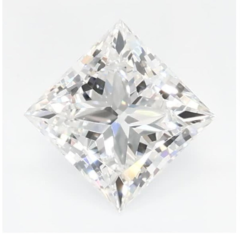 0.77 ct Lab-Grown Diamond – E VVS2 – Square Cut – GCAL Certified — Sapphire Row · cut7
