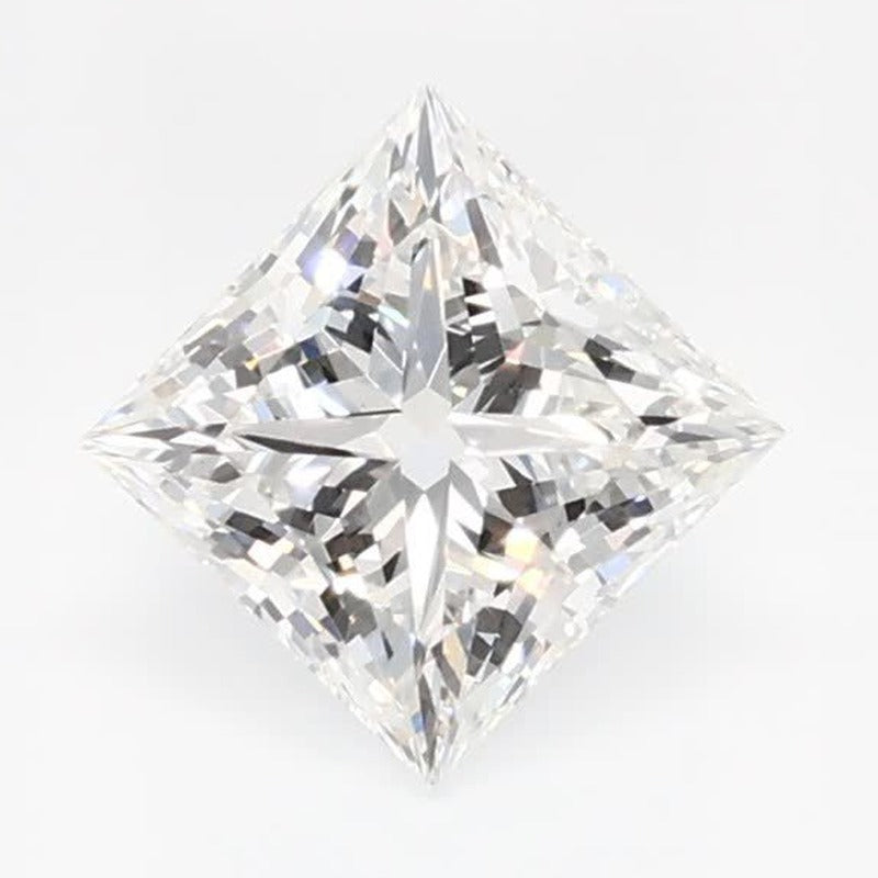 0.76 ct Lab-Grown Diamond – E VS1 – Square Cut – GCAL Certified — Sapphire Row · cut7
