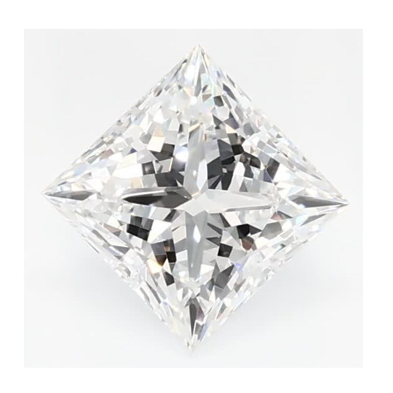 0.75 ct Lab-Grown Diamond – D VVS2 – Square Cut – GCAL Certified — Sapphire Row · cut7