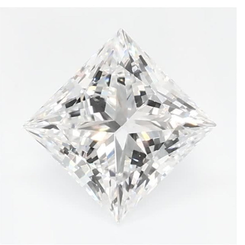 0.74 ct Lab-Grown Diamond – D VVS2 – Square Cut – GCAL Certified — Sapphire Row · cut7