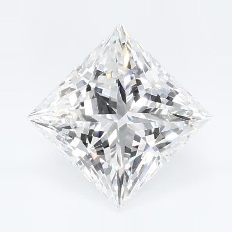0.71 ct Lab-Grown Diamond – D VS1 – Square Cut – GCAL Certified — Sapphire Row · cut7