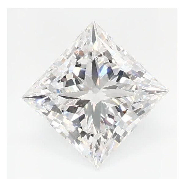 0.71 ct Lab-Grown Diamond – E VVS2 – Square Cut – GCAL Certified — Sapphire Row · cut7