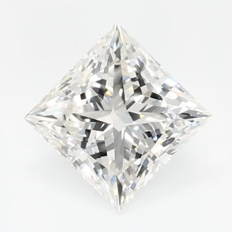 0.70 ct Lab-Grown Diamond – G VVS2 – Square Cut – GCAL Certified — Sapphire Row · cut7
